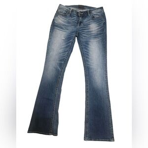 Buckle Black Bootcut jeans